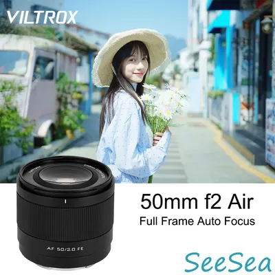 Viltrox 50 mm f2 Air Full Frame Autofokus-Objektiv für Sony E Nikon Z Mount Fotografie-Ausrüstung, professionelle Nutzung
