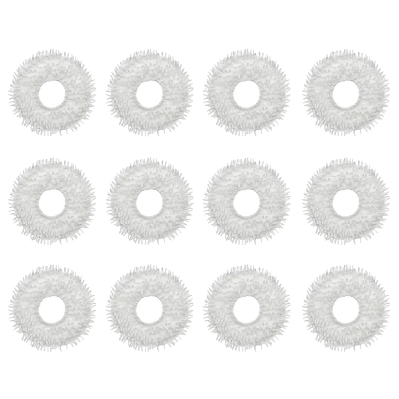 12PCS Mopp Tuch für Dreame Bot W10 / W10 Pro Kehren Roboter-staubsauger Zubehör Ersatz Mopp Pad Ersatzteile Image