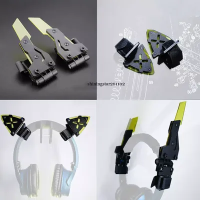 Taktische Headset Kopf Strahl Stirnband Ohrenschützer Dekoration Ohr Haken Schleife Strap Feste Halterung Einstellbar Jagd Im Freien Image