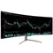 49-Zoll quasi-4K-Haarschwanzbildschirm 144 Hz gebogener E-Sport-Monitor LCD-Bildschirm
