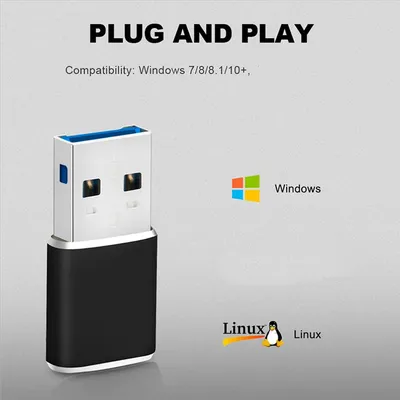 Aluminium Mini USB 3.0 Speicherkartenleser Adapter für Micro-SD-Karte/TF-Kartenleser Adapter PC Image