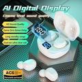 auricolari bluetooth wireless tws cuffie con display di alimentazione a LED auricolari stereo in-ear con microfono