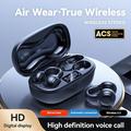 Auricolari wireless TWS BT con riduzione del rumore, auricolari stereo Hi-Fi, auricolari in-ear con microfono e display LED di alimentazione, ricarica