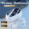 auricolari aperti, cuffie senza fili Bluetooth a conduzione ossea, auricolari Bluetooth senza fili, auricolari ossei con cancellazione del rumore, cuffie a conduzione ossea ad aria impermeabili, auricolari aperti non in-ear