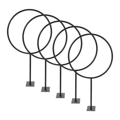 5Pcs Wall Ball Holders Basketball Storage Rack Soccer Ball Display Stand Wall Mounted Shelf Team