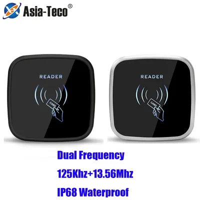 Long Range RFID Card Reader 125KHZ 13.56KHZ Wiegand26 Proximity RFID Card Access Control Reader