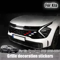 Per Kia Sportage NQ5 2023 2024 2025 Tri Color Griglia Accento Stripe Rosso Bianco Blu Adesivo decorativo Modifica esterna automatica