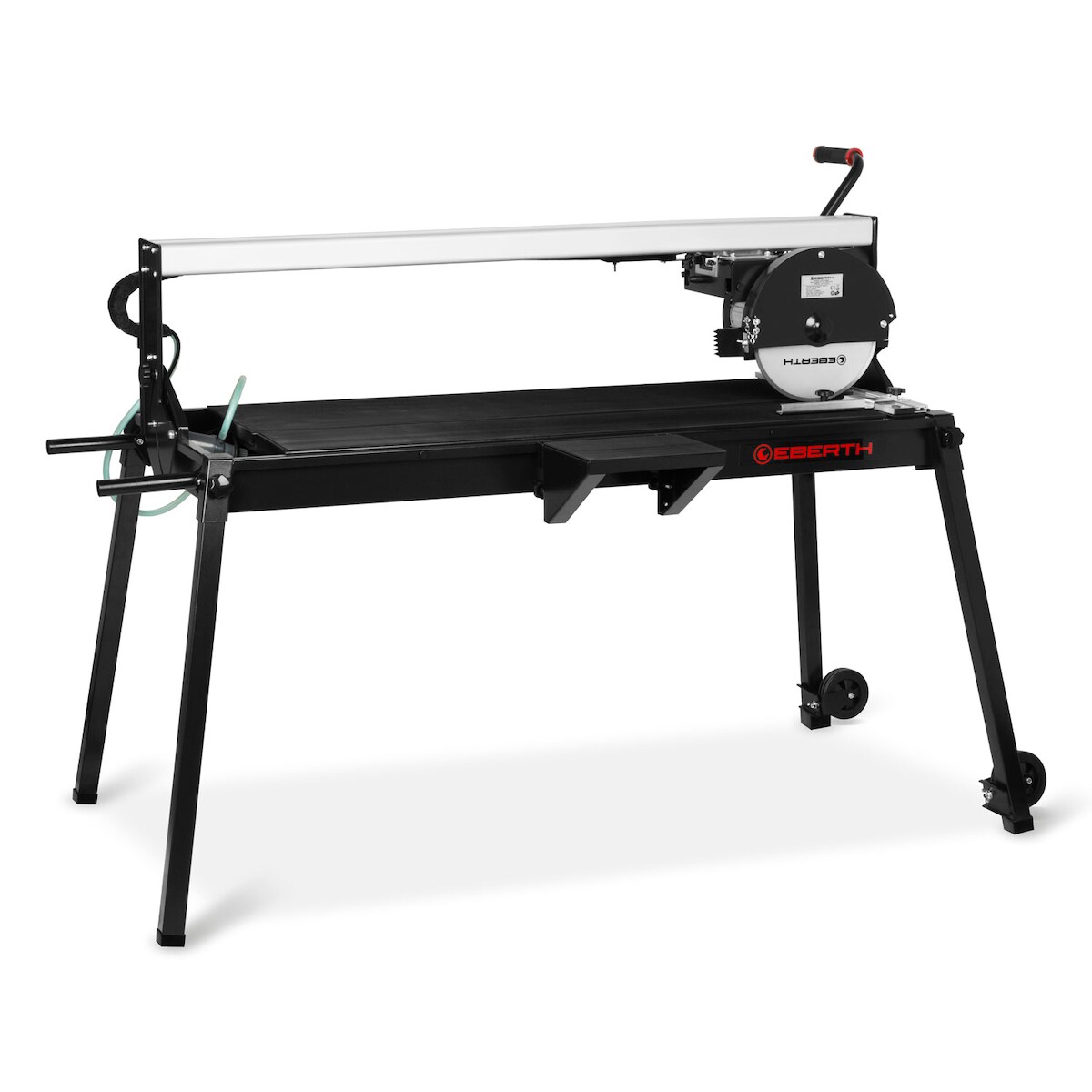 EBERTH Fliesenschneider 1500 W, 1020 mm Schnittlänge, mit Tisch, Laser, Pumpe und 250 mm Trennscheibe Image