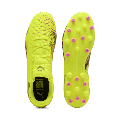 Fußballschuh PUMA "FUTURE 8 PLAY MG", Gr. 44, gelb alert, puma schwarz, sun struck, Synthetik, sportlich, Schuhe Image