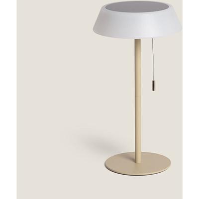 Ledkia - led Tischleuchte Solar Außenbereich 1.2W Metall Aldana Crème Image