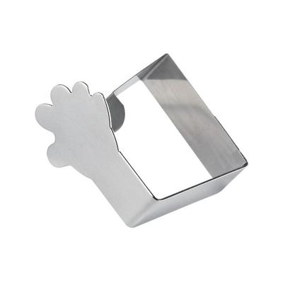 d-c-fix Tischtuchklammer silber Hand 4 Stück Tischdecke Image