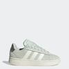 Sneaker ADIDAS SPORTSWEAR "GRAND COURT ALPHA 00S", Gr. 36, linen grün, sanftes weiß, silber metallic, Leder, Synthetik, Textil, sportlich, Schuhe, Design inspiriert vom adidas Campus 00