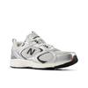 Sneaker NEW BALANCE "408", Gr. 46,5, silber (040), Textil, Synthetik, sportlich, Schuhe, von dem New Balance 530 inspiriert