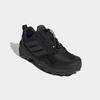 Wanderschuh ADIDAS TERREX "SKYCHASER", Gr. 41, schwarz (core schwarz, core schwarz, carbon), Textil, Synthetik, sportlich, Schuhe
