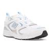 Sneaker NEW BALANCE "408", Gr. 44, silber metallic, Textil, Synthetik, sportlich, Schuhe, von dem New Balance 530 inspiriert