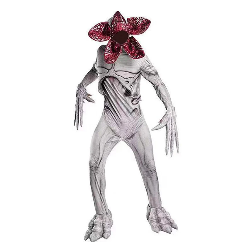 Halloween-Kostüm für Kinder Festival gruselige Horror Chomper Maske Cosplay Maskerade Kleidung Zentai Verkleidung Karneval Phantasie Party Image