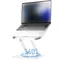 Jomaa faltbarer Laptop-Ständer mit 360-Grad-Drehsockel, ergonomisch verstellbarer Notebook-Ständer aus Metall für MacBook Air/Pro