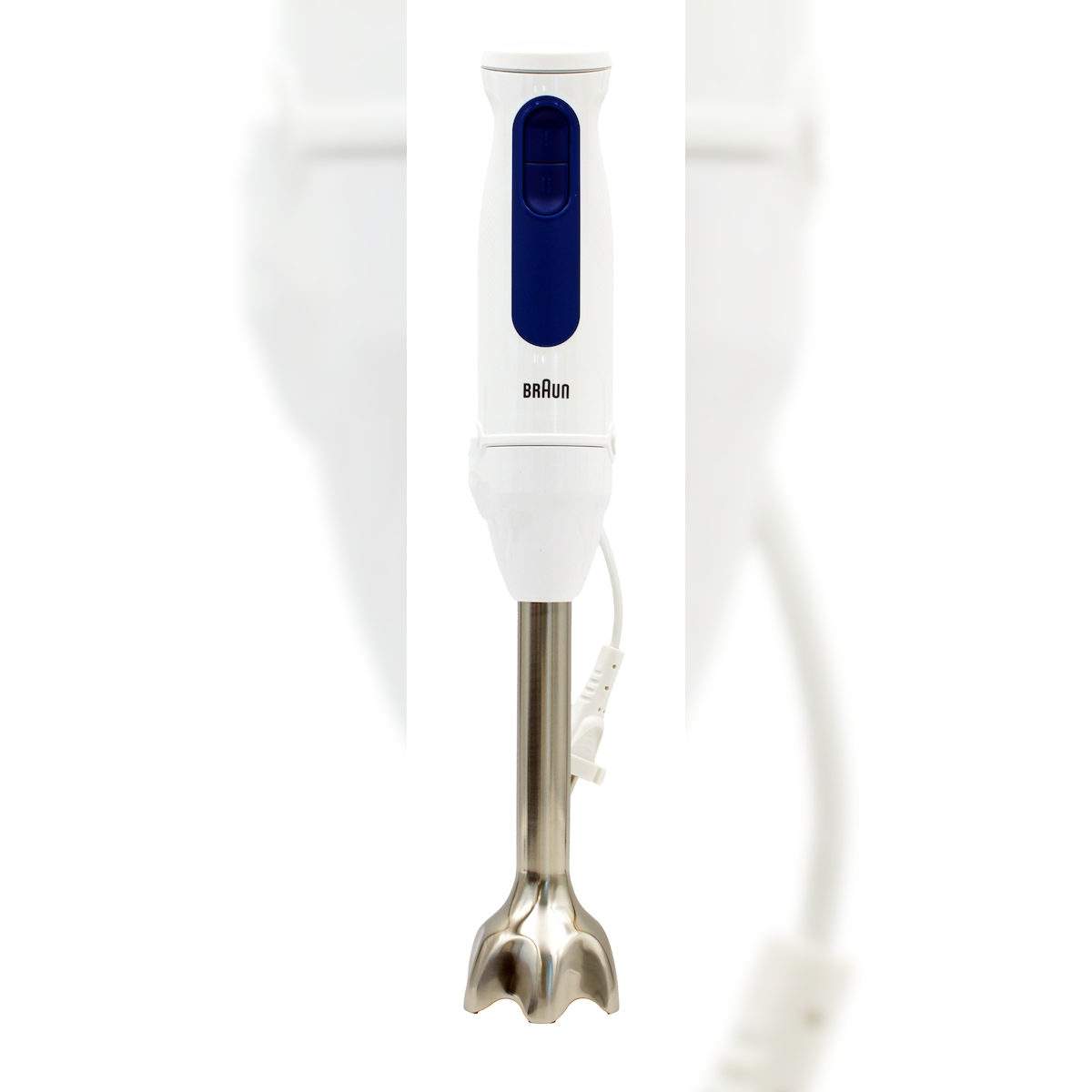 Braun MQ30202MWH MultiQuick 3 Stabmixer-Set weiß/blau 900 Watt Image