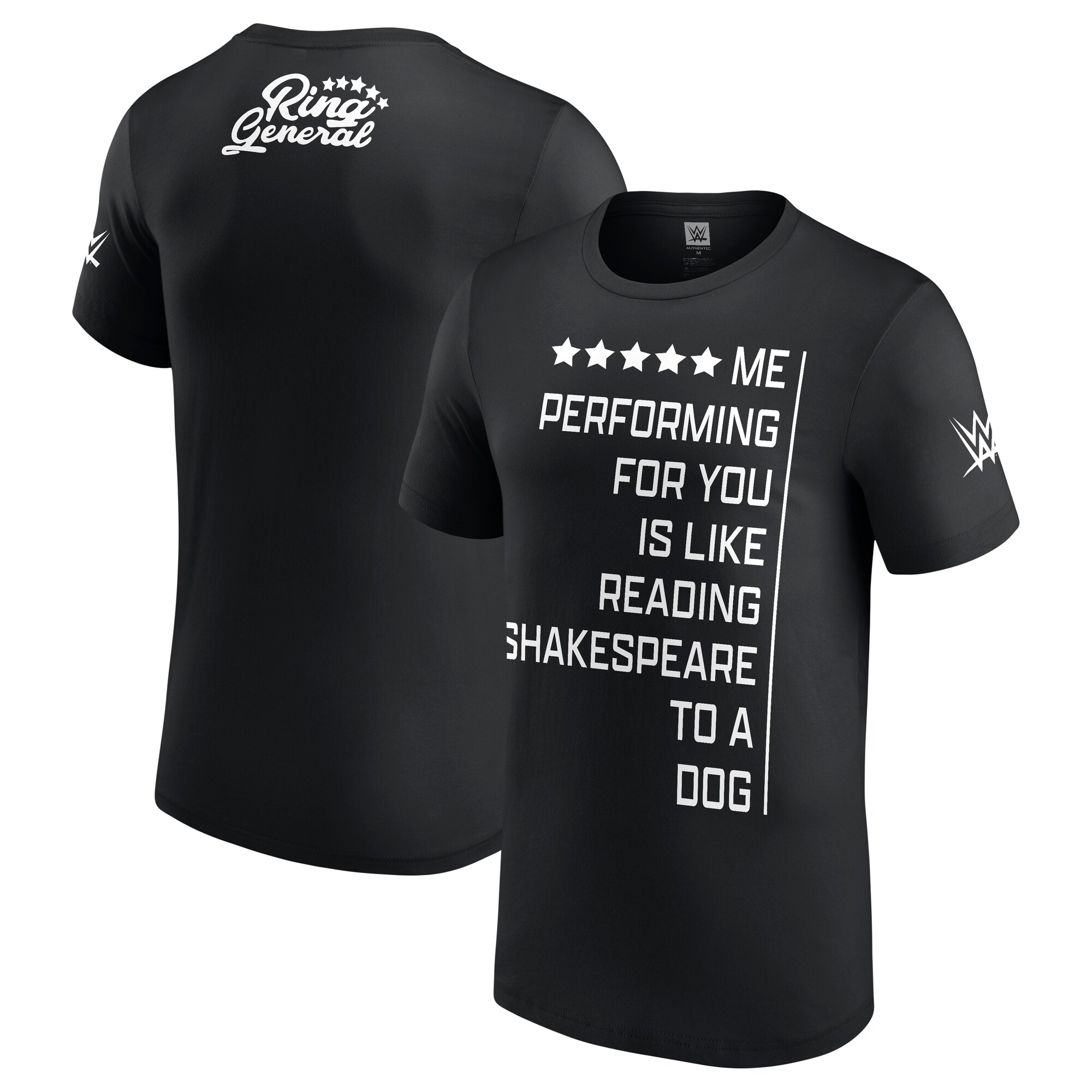 WWE Gunther Shakespeare T-Shirt - Schwarz - Herren Image