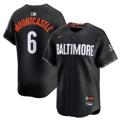 Baltimore Orioles Nike City Connect Limited Trikot – Schwarz – Ryan Mountcastle – Herren Image