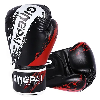 PU Kick Boxing Gloves for Men and Women, Karate, Muay Thai, Free Fight, MMA, Sanda Training, Adults,