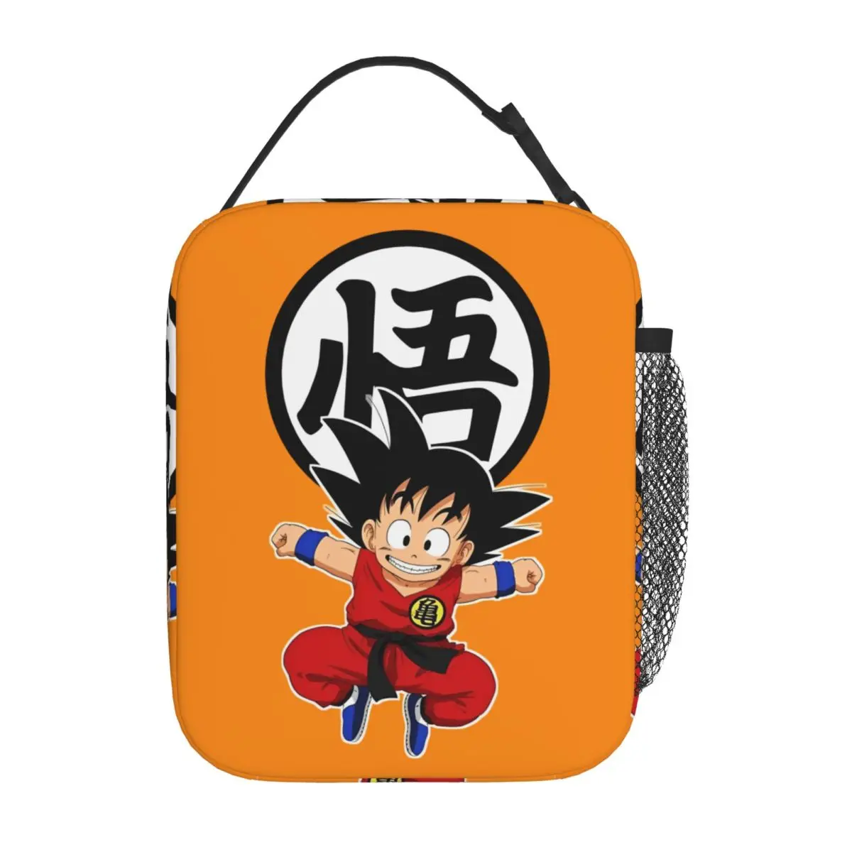 Borsa termica per borse da pranzo isolate Dragon Ball Z Contenitore per pasti Goku DBZ Anime Grande scatola per il pranzo Tote Borse per la conservazione degli alimenti all'aperto