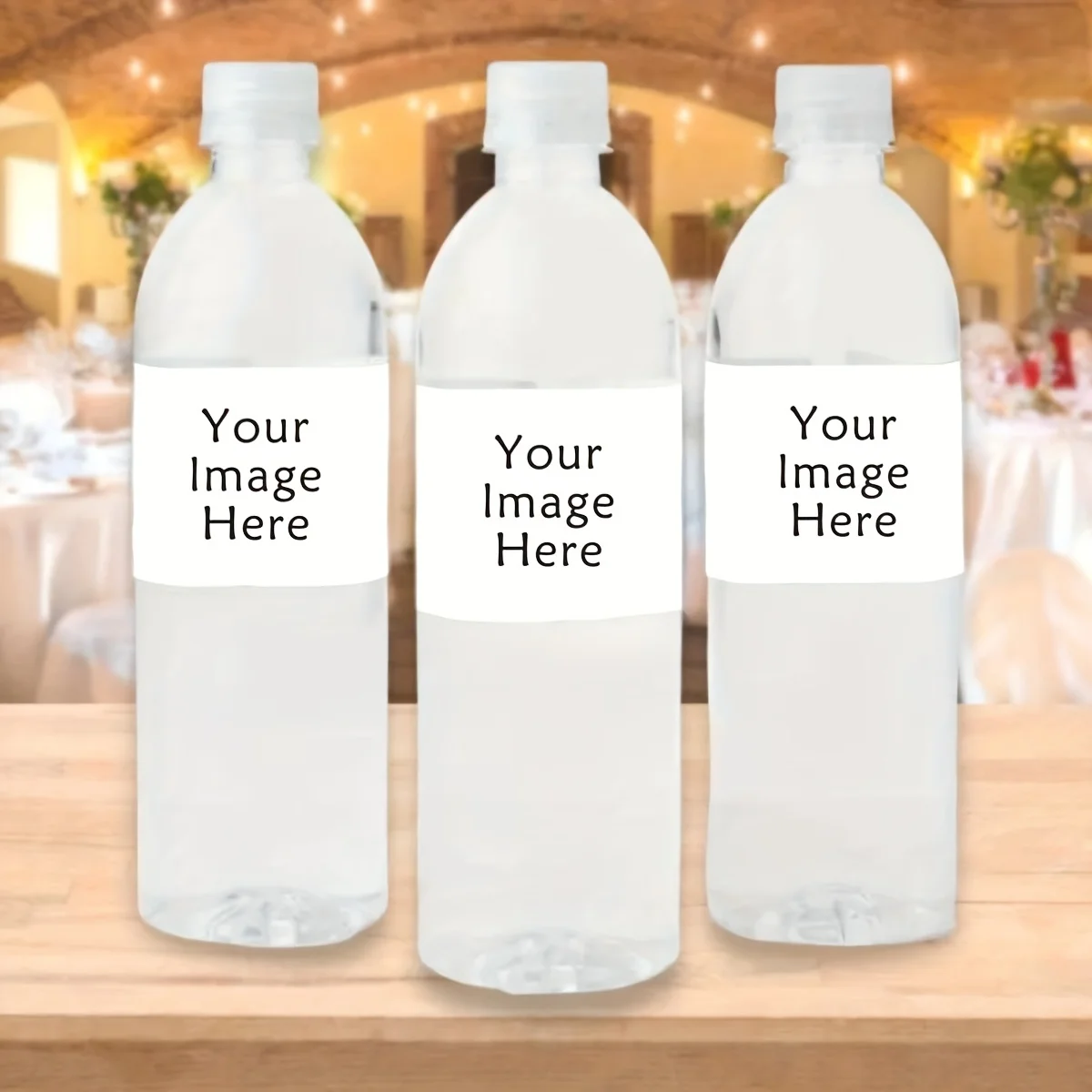 L'etichetta personalizzata per bottiglia d'acqua di benvenuto per matrimonio da 30 pezzi può stampare adesivi per bottiglia d'acqua per matrimonio, adesivi per matrimonio semplici personalizzati DI