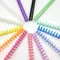 Reliure en papier plastique pour ordinateur portable, spirale de reliure, anneaux de bricolage,