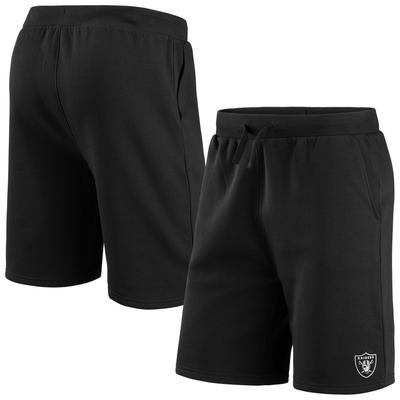 Las Vegas Raiders Primary Logo Graphic Fleece Short - Mens Image