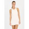Sommerkleid ATHLECIA "Scala", Damen, Gr. 38, EURO-Größen, weiß (sanftes weiß), 85% Polyamid, 15% Elasthan, unifarben, feminin, normal, ohne Ärmel, Kleider, aus sportlichem Funktionsmaterial