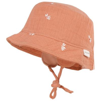 maximo - Baby's Hütchen Musselin Band Ohrenkl Futter - Hut Gr 47 cm rosa Image