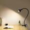 Lampe de bureau, lampes de lecture, lampes USB flexibles à col de cygne, lampes à LED, lampe à ongles à LED, lampe à tuyau métallique, lampe à pince sur tête de lit et ordinateurs