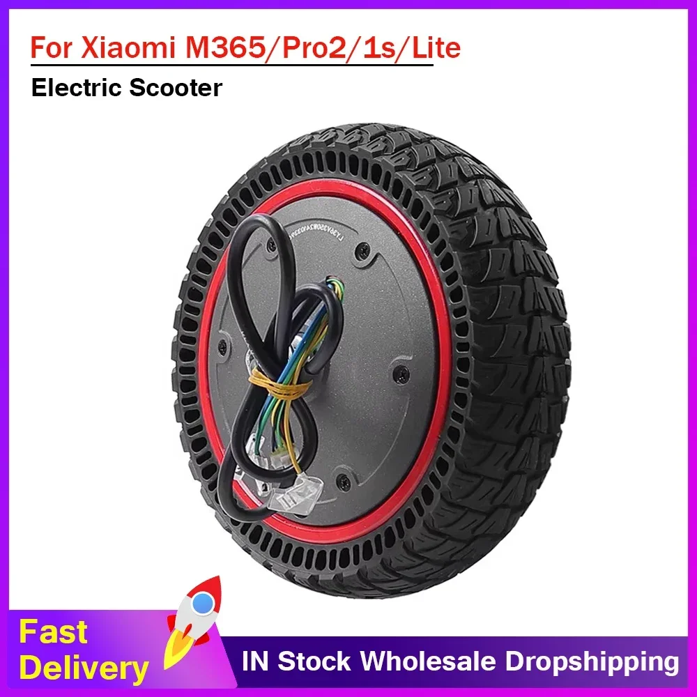 350W 36V Motor Motor Rad Elektroroller Anti-Rutsch-Motor Rad Zubehör Ersatzreifen für Xiaomi M365/Pro2/1s/Lite Image