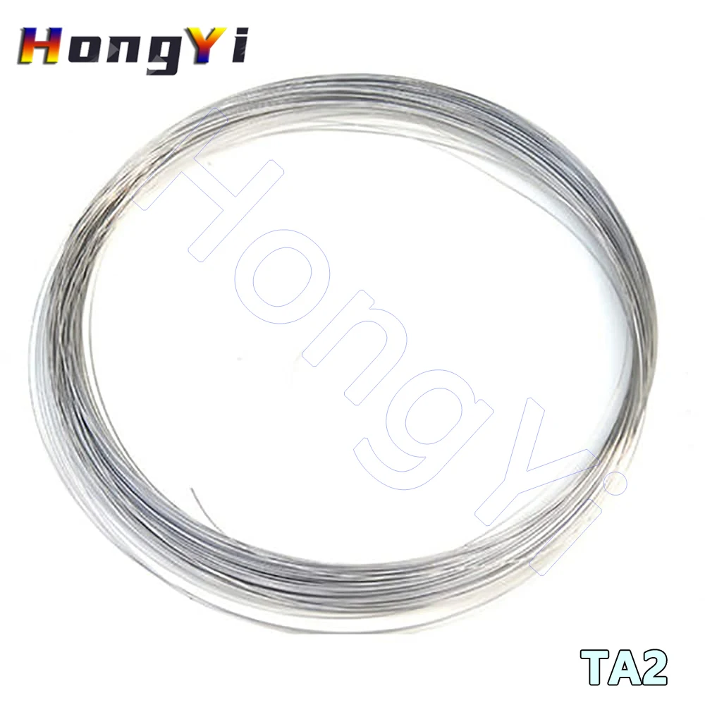 Titandraht TA2 runde Metalldrähte für Luft- und Raumfahrt, Petrochemie-Medizin, 0,1 0,2 0,3 0,4 0,5 0,6 0,7 0,8 1 1,2 1,5 1,6 2 bis 6 mm Image