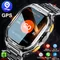 2025New Outdoor GPS Smart Uhr Männer 5ATM Wasserdicht 530mAh Sport Modus Kompass Bluetooth anruf Fitness Smatwatches für IOS Android