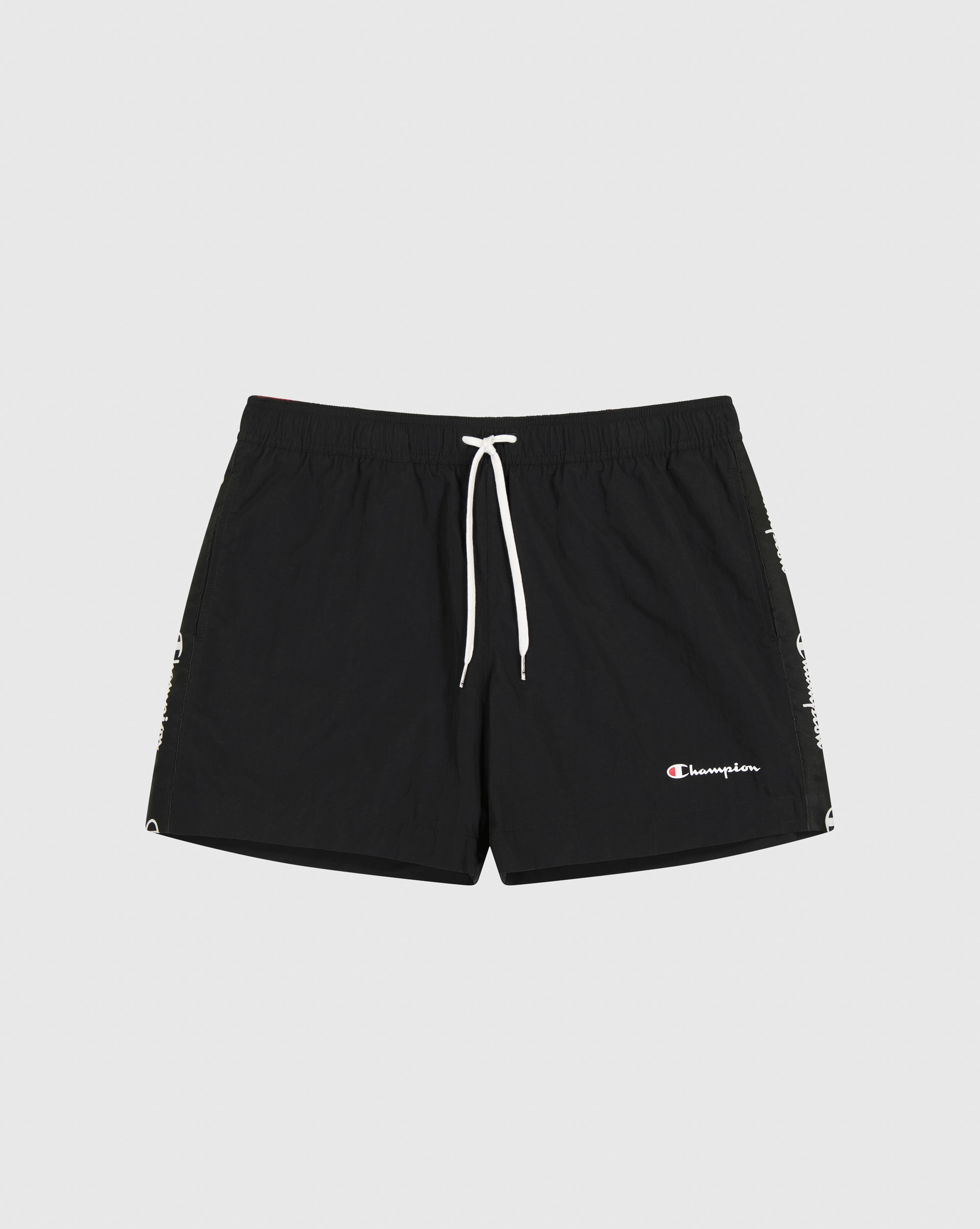 Badeshorts CHAMPION, Herren, Gr. XL (52), N-Gr, nbk, sed, Obermaterial: 100% Polyamid, Badehosen Image