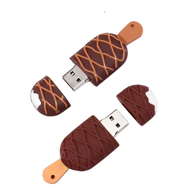 Kreatives Eis USB-Flash-Laufwerk 128 GB 64 GB 32 GB 16 GB Studentengeschenk Memory Stick Image