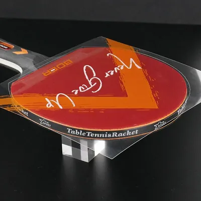 Transparente Ping Pong Schläger Schutzfolie Klebrige Staubdicht Tischtennis Paddel Wartung Abdeckung Selbstklebende Film Werkzeug Image