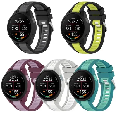 Garmin 20 mm Boad Silikonarmband für Forerunner 165 Musikband für Garmin Vivoactive 3 5 Venu SQ 2 Image