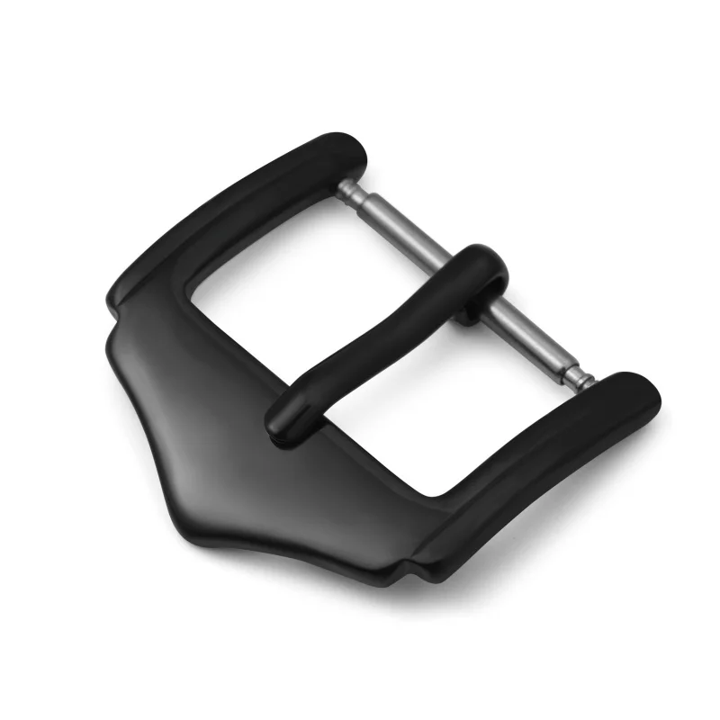 16 18 20 22 mm 304L Edelstahl Dreieck poliert 2,0 mm Lizi Uhrenschnalle Ersatz für Lederarmband Uhrenschließe Zubehör Image