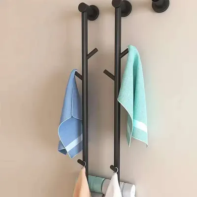 Electric towel rack heating drying rack household bathroom smart towel rack constant temperature