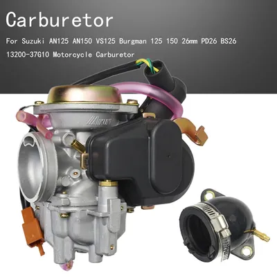 Carburetor for Suzuki AN125 AN150 VS125 Burgman 125 150 26mm PD26 BS26 13200-37G10 Motorcycle
