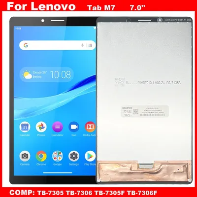 For Lenovo Tab M7 TB-7305 TB-7305F TB-7305i TB-7305x TB7305 3G 4G WIFI LCD Display Touch Screen