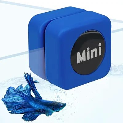 Aquarium Magnet Glass Cleaner, Magnetic Algaes Scrapers for 1/4 Inch Thick Small Glass Fish Tanks,