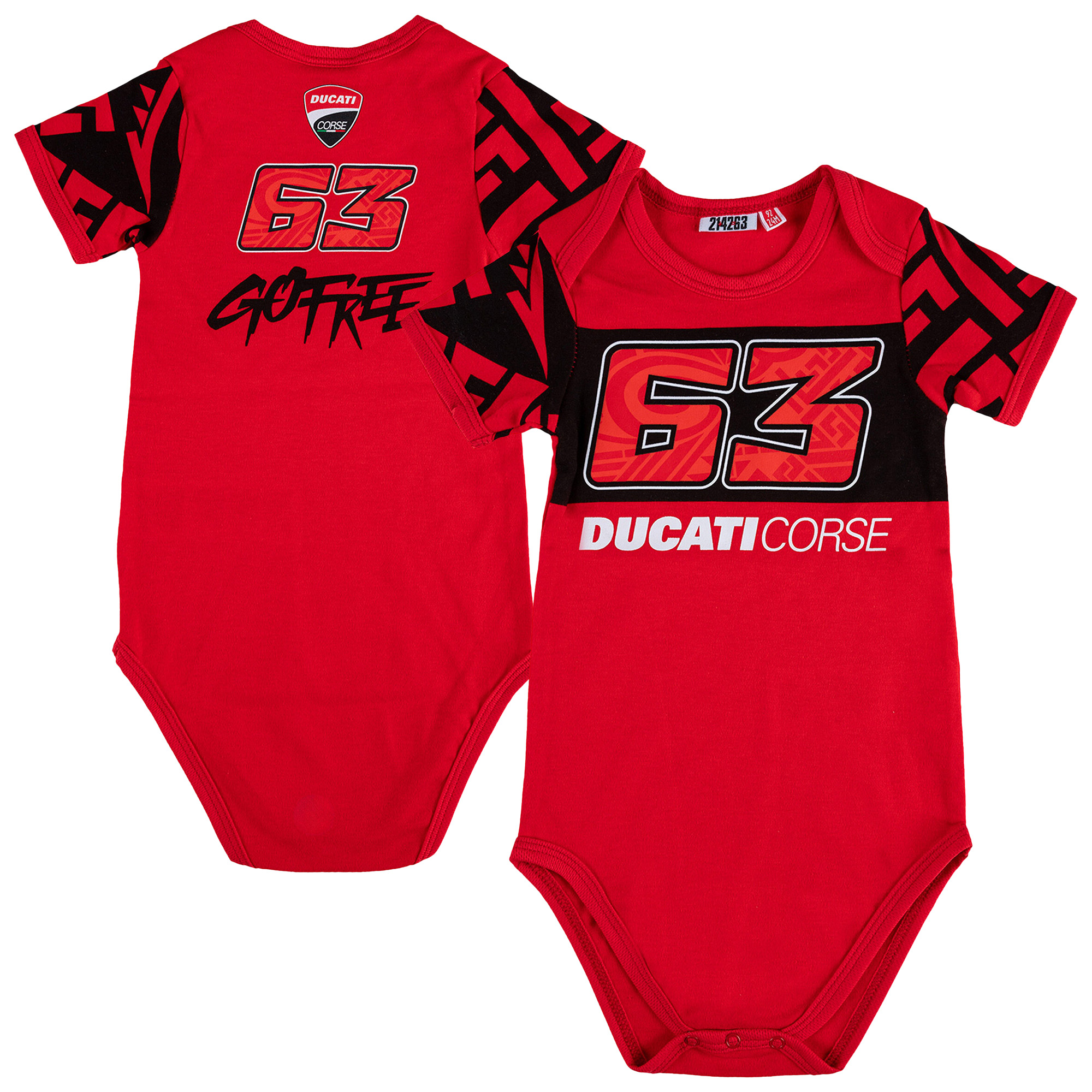 Ducati Corse Francesco Bagnaia Babystrampler Image