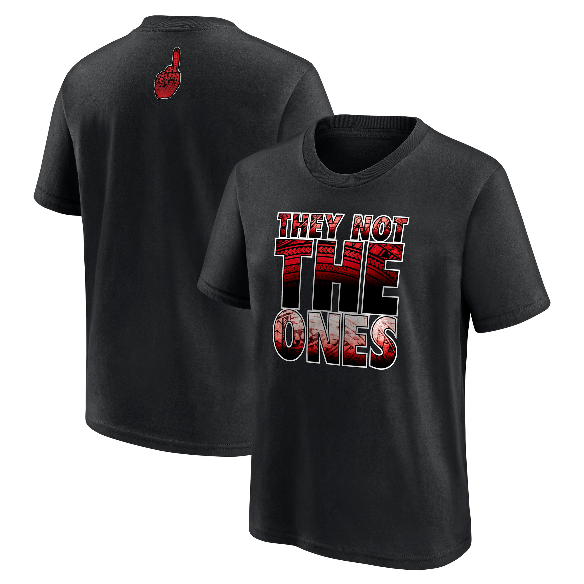 WWE Jimmy Uso They Not T-Shirt - Schwarz - Jugendliche Image