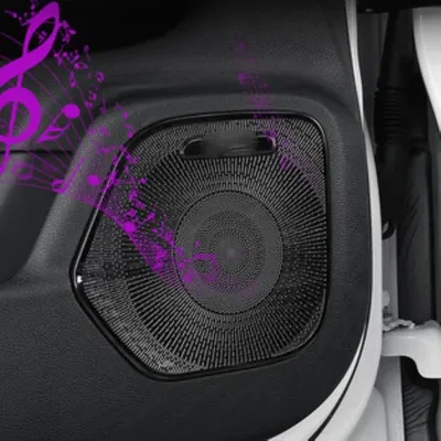 For Lincoln Corsair 2020 2021 Interior Speaker Cover Car Side Door Stereo Audio Sound Frame