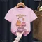 Kawaii Capybara Birthday Gift Kids Clothes Happy Birthday 1st/2nd/3rd/4th/5th6th/7th/8th/9th Printed