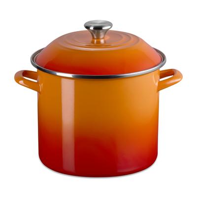 Le Creuset 10 Qt. Classic Round Stock Pot - Flame