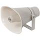 Diffusore stagno a tromba Grigio 30W IP65 100V EN54-24 120dB Vivaldi PH30MK2